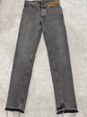 Palm Angels Grey Straight Men's Jeans